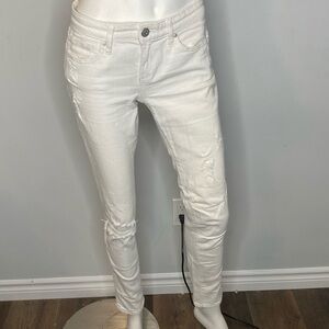 SMART Set Insider Premium Denim Distress Stretch